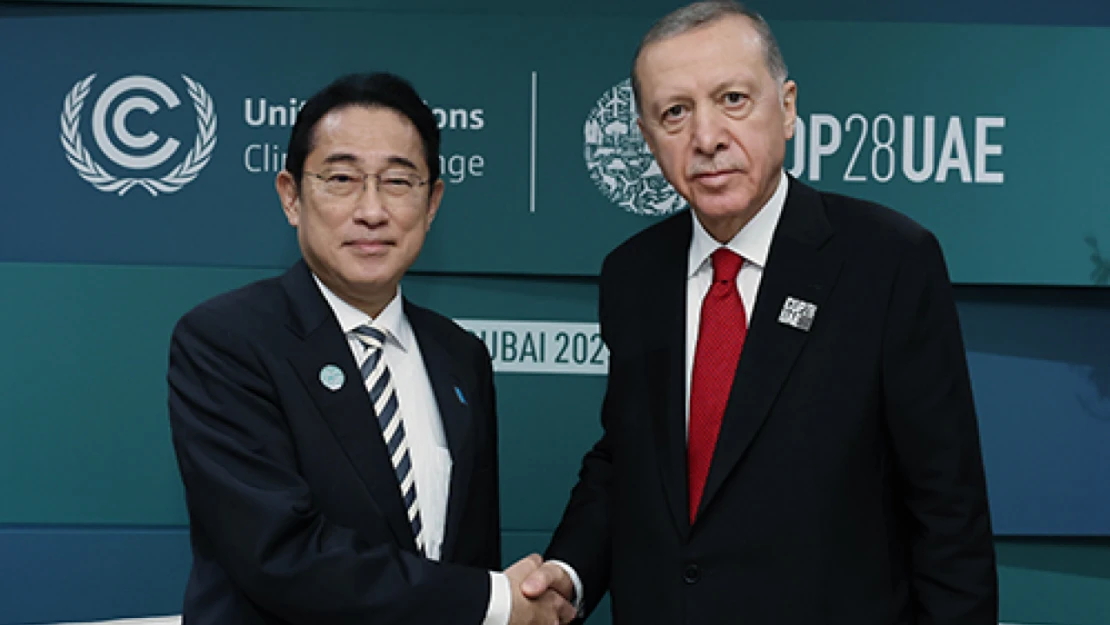 Cumhurbaşkanı Erdoğan, Japonya Başbakanı Kishida ile görüştü