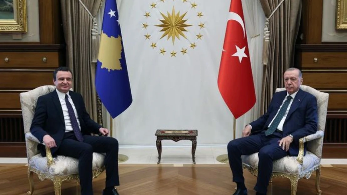 Cumhurbaşkanı Erdoğan, Kosova Başbakanı Kurti'yi kabul etti