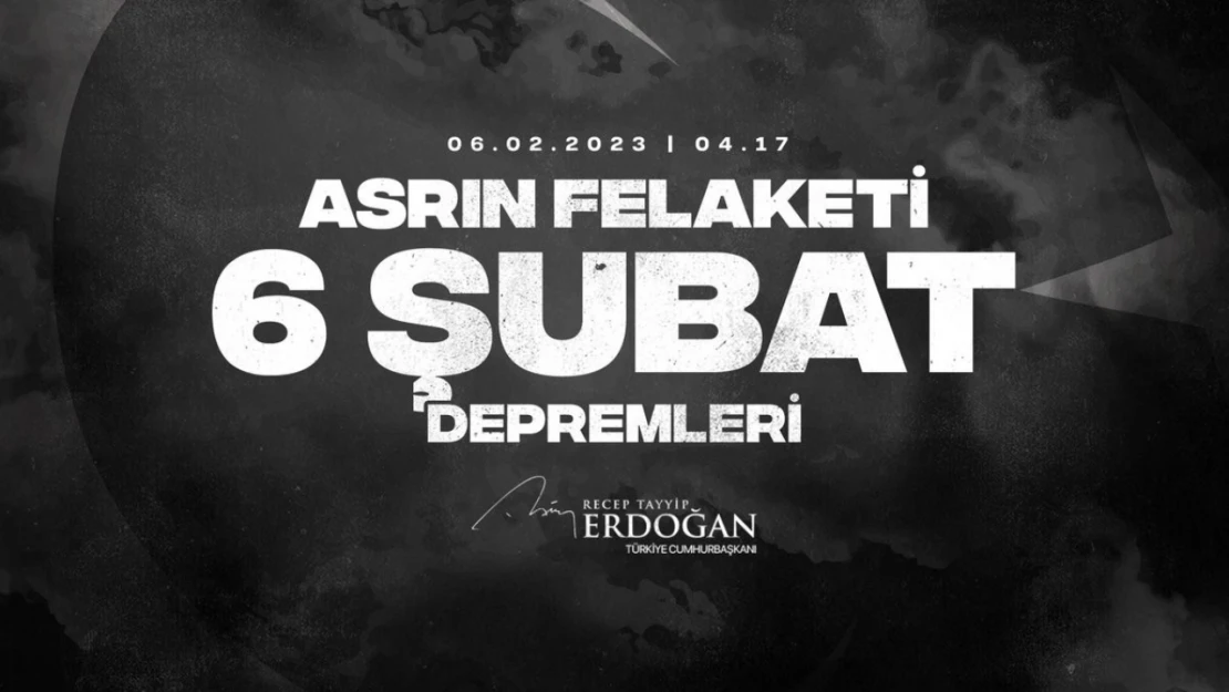 Cumhurbaşkanı Erdoğan ve bakanlardan depremin yıl dönümü nedeniyle paylaşım