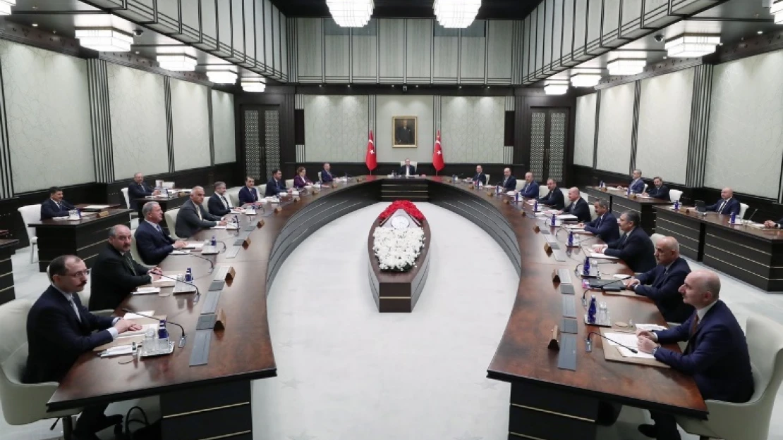 Cumhurbaşkanlığı Kabinesi, bugün Beştepe'de toplanacak.
