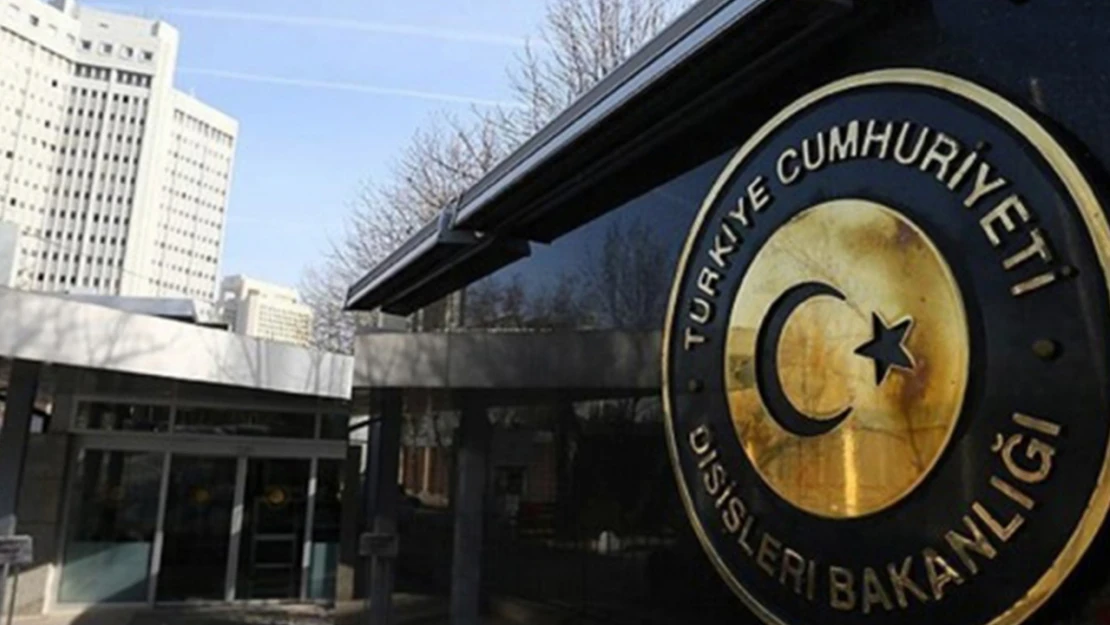 Dışişleri Bakanlığı'ndan İsrail'e sert tepki