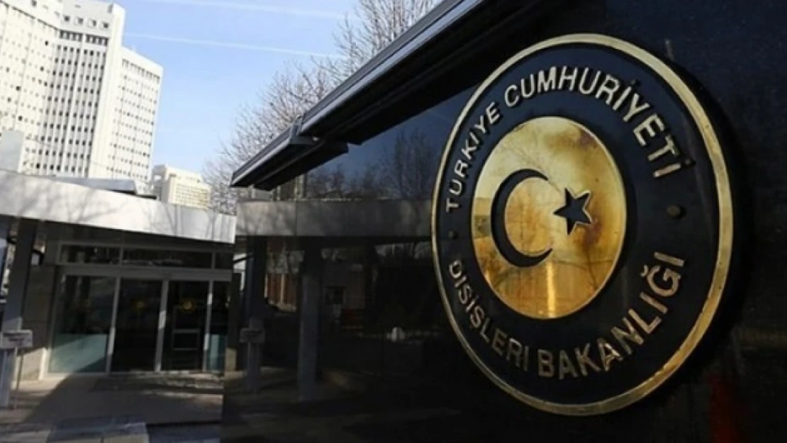 Dışişleri Bakanlığından AP'de gerçekleşen terör propagandasına kınama
