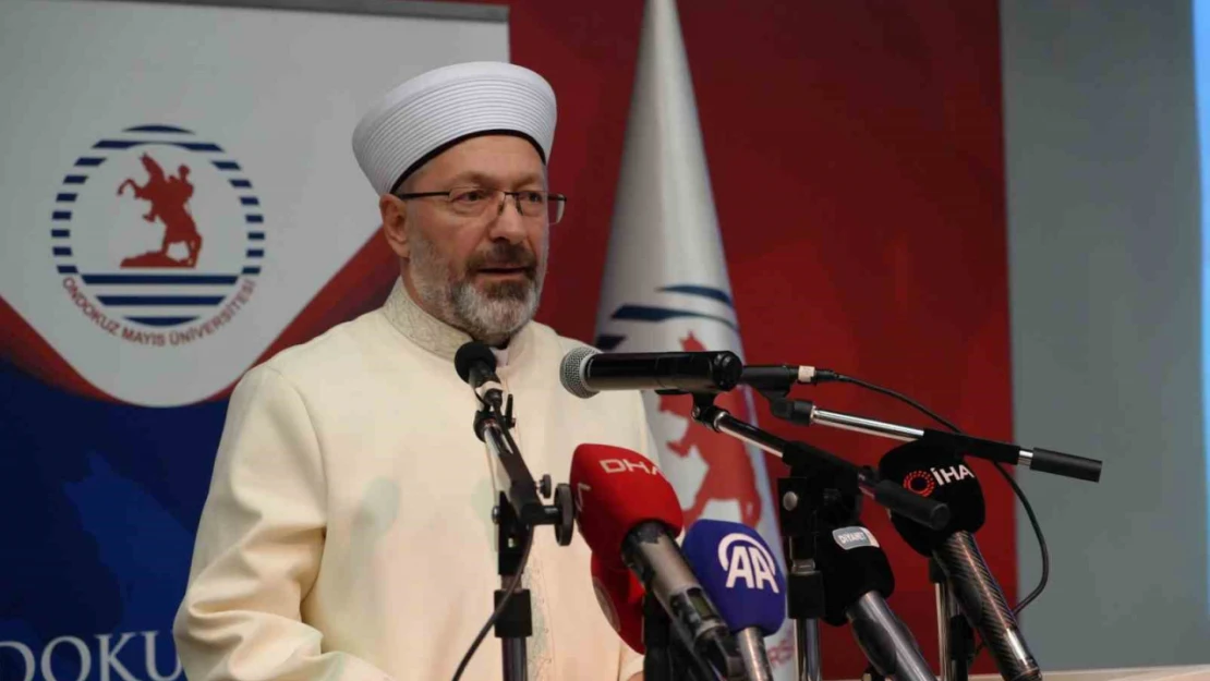 Diyanet İşleri Başkanı Erbaş: Siyonist Hıristiyanlar, Siyonist Yahudilerden daha tehlikeli