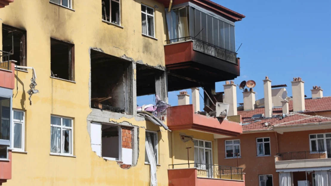 Doğalgaz patlamasının şiddeti ortaya çıktı