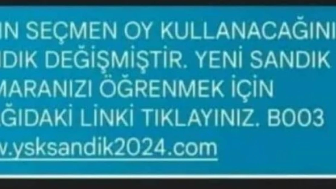 Dolandırıcıların 'seçim' tuzağı