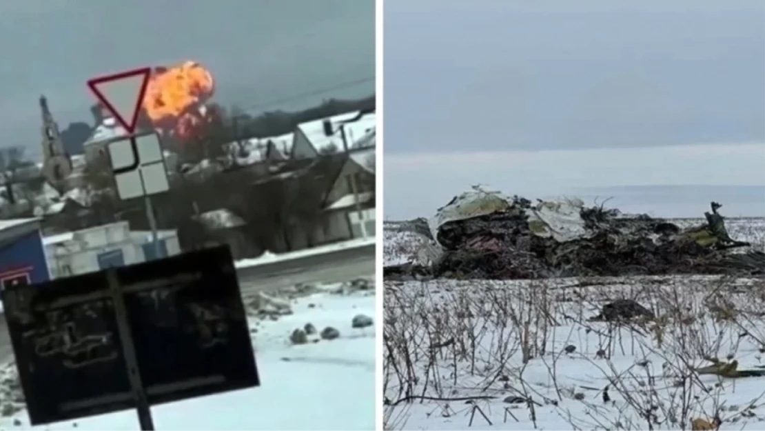 Düşen Ukraynalı askerleri taşıyan uçağın kara kutuları bulundu