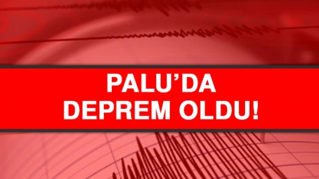 Elazığ'da 4.7 büyüklüğünde deprem