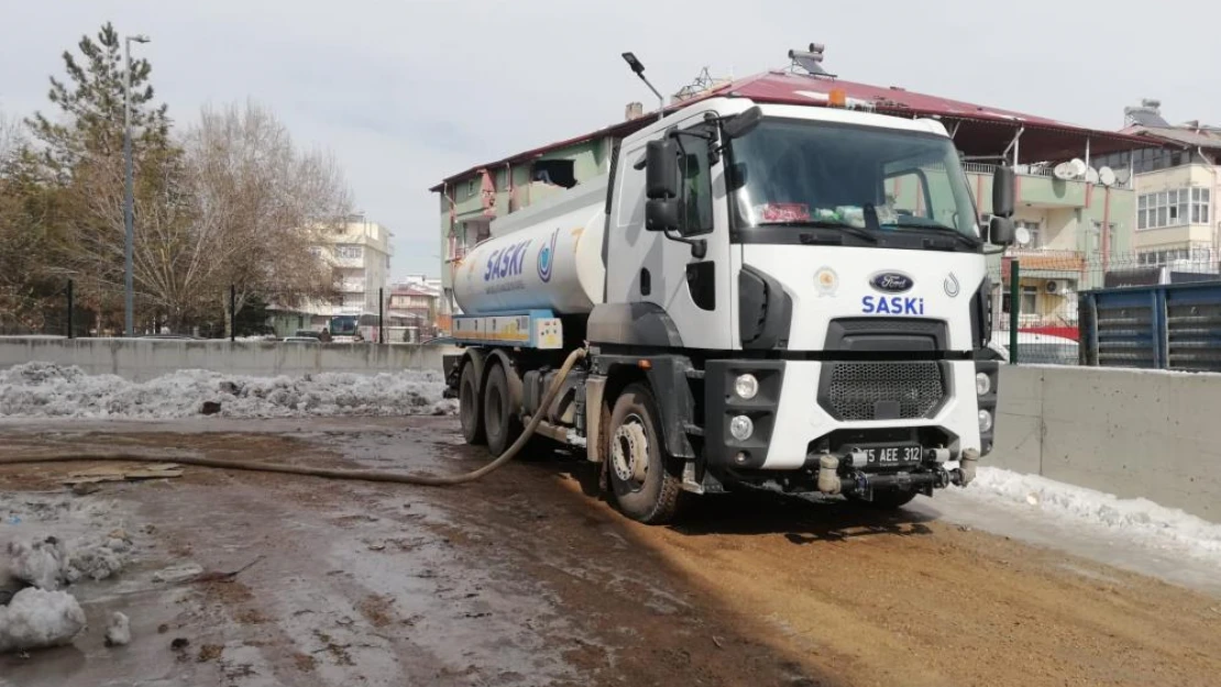 Elbistan'a içme suyu verildi