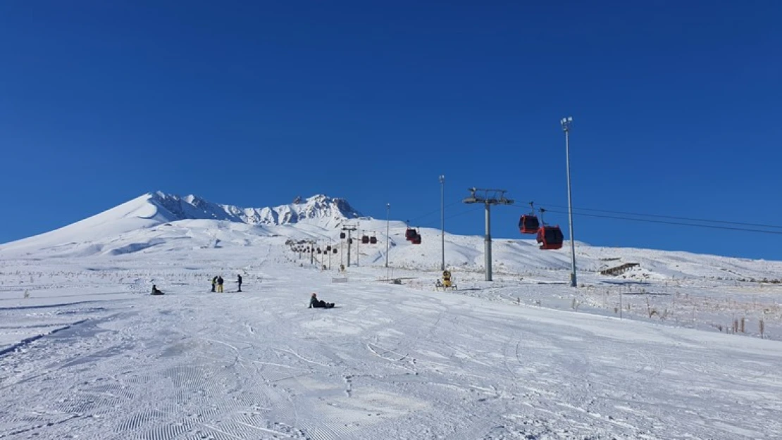 Erciyes'te sezon açıldı