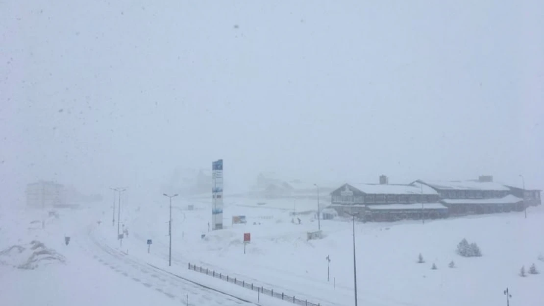 Erciyes yolu ulaşıma kapandı