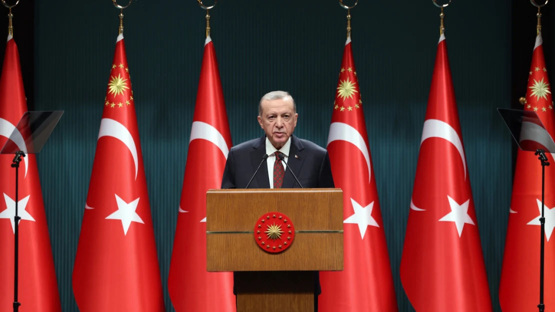 Erdoğan, Cumhurbaşkanlığı Kabine Toplantısı sonrası açıklama yaptı.