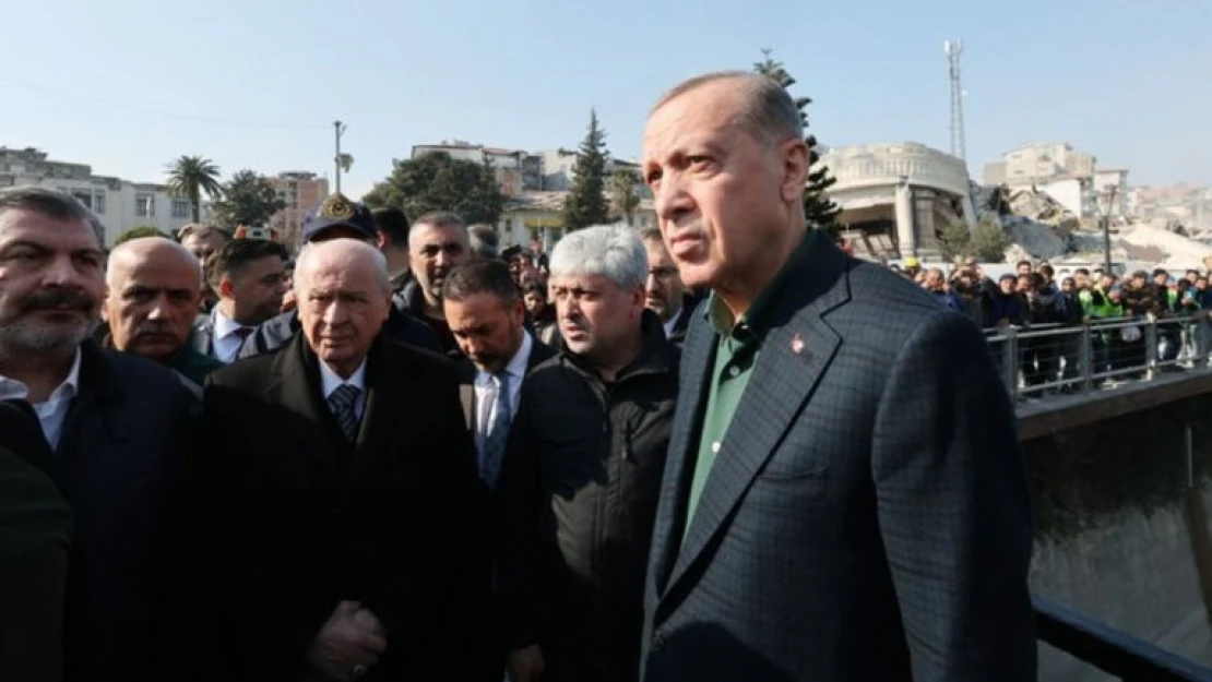 Erdoğan ve MHP Lideri Bahçeli Osmaniye'de