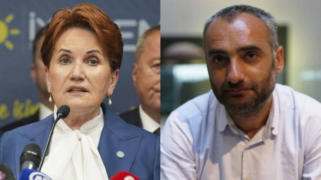 Eski İYİ Parti Genel Başkanı Akşener, gazeteci İsmail Saymaz'a tepki gösterdi