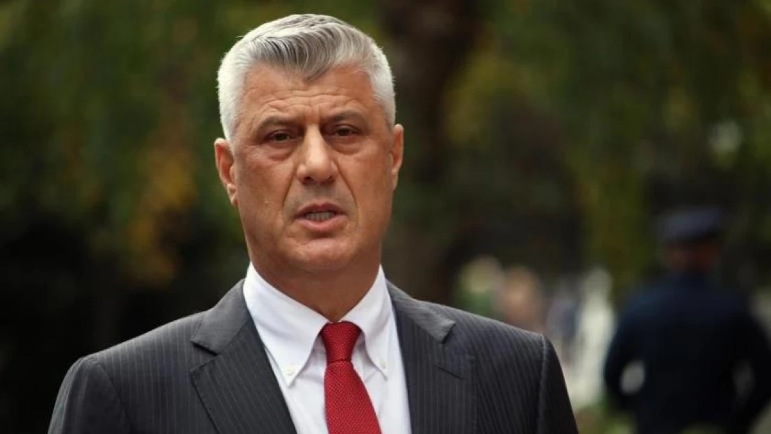 Eski Kosova Cumhurbaşkanı Thaçi, Pazartesi günü Lahey'de hakim karşısına çıkacak