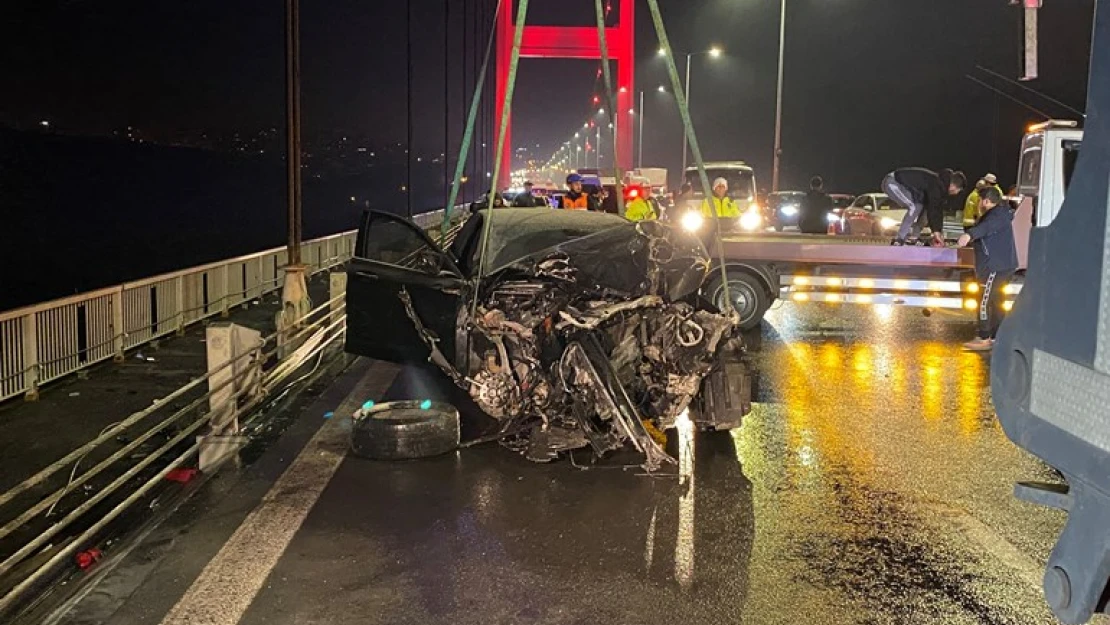FSM Köprüsü'nde zincirleme kaza