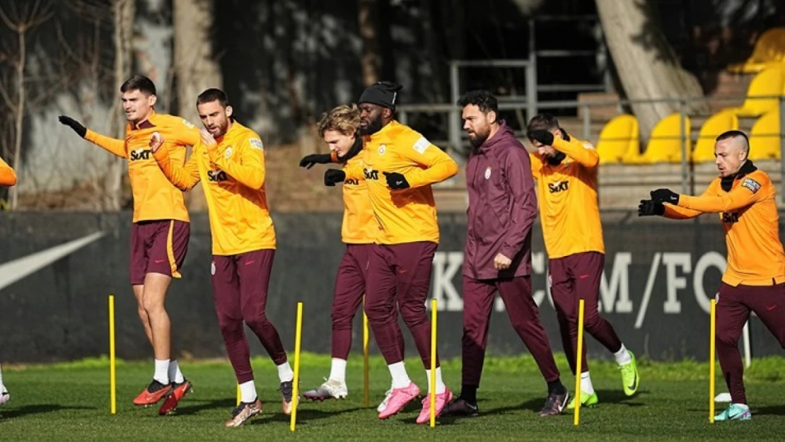 Galatasaray, Gaziantep FK maçı hazırlıklarına başladı