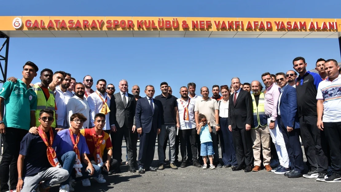 Galatasaray, Kahramanmaraş'ta 100 kalıcı konut yapacak