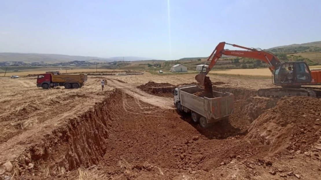 Gaziantep'in Nurdağı ilçesine kalıcı konut inşa çalışması başlandı