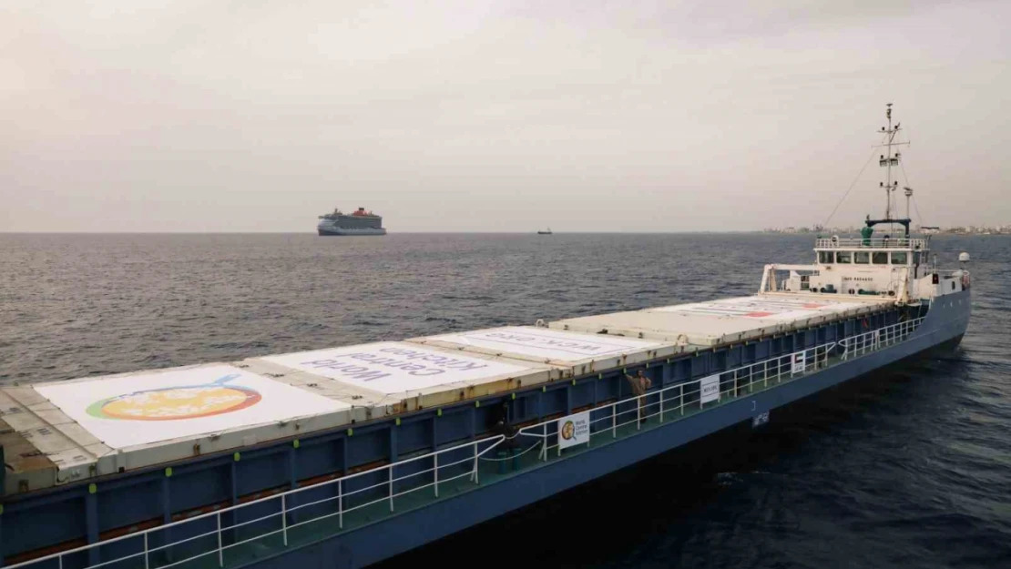 Gazze'ye gıda taşıyan 2. yardım gemisi Güney Kıbrıs'tan ayrıldı