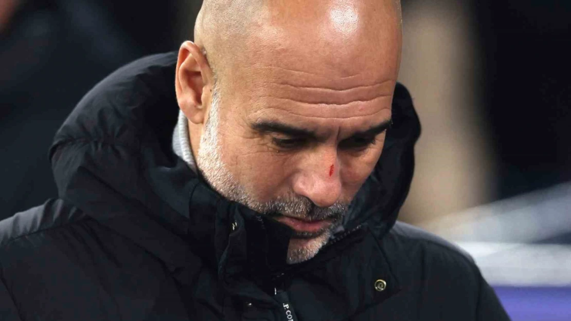 Guardiola, Feyenoord beraberliğine sinirlendi, kendine zarar verdi