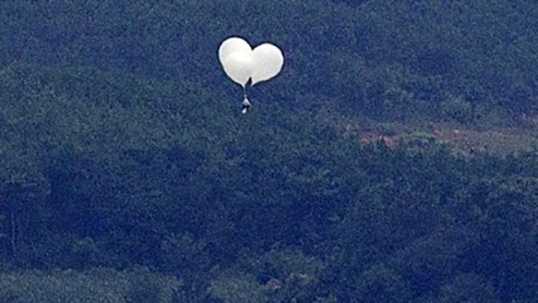 Güney Kore: Kuzey Kore'nin sınır bölgelerine çöp taşıyan en az 420 balon daha gönderdiğini açıkladı.