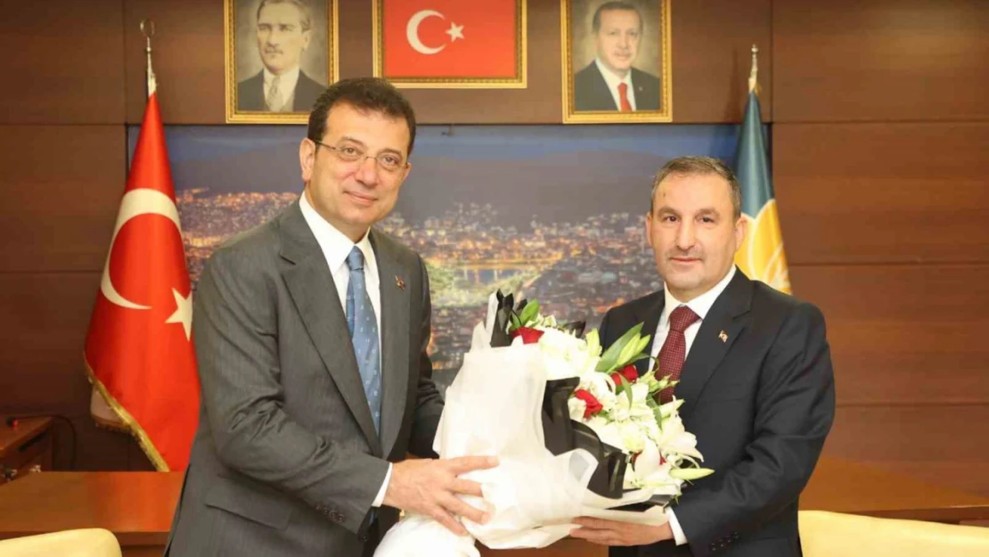 İBB Başkanı İmamoğlu, Sultanbeyli Belediye Başkanı Ali Tombaş'ı ziyaret etti
