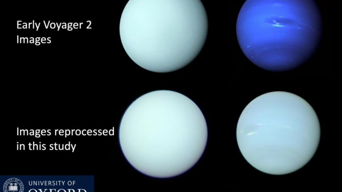 İngiliz araştırmacılar, Neptün ve Uranüs'ün gerçek renkleri ortaya çıkardı