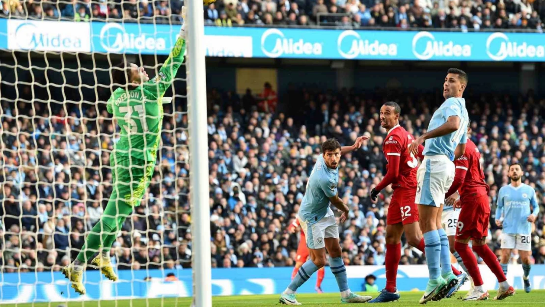 İngiltere Premier Lig: Manchester City: 1 - Liverpool: 1