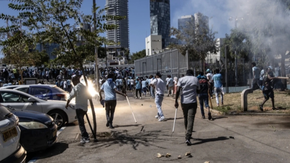 İsrail'de Eritreli göçmenlere polisten müdahale: 160 yaralı