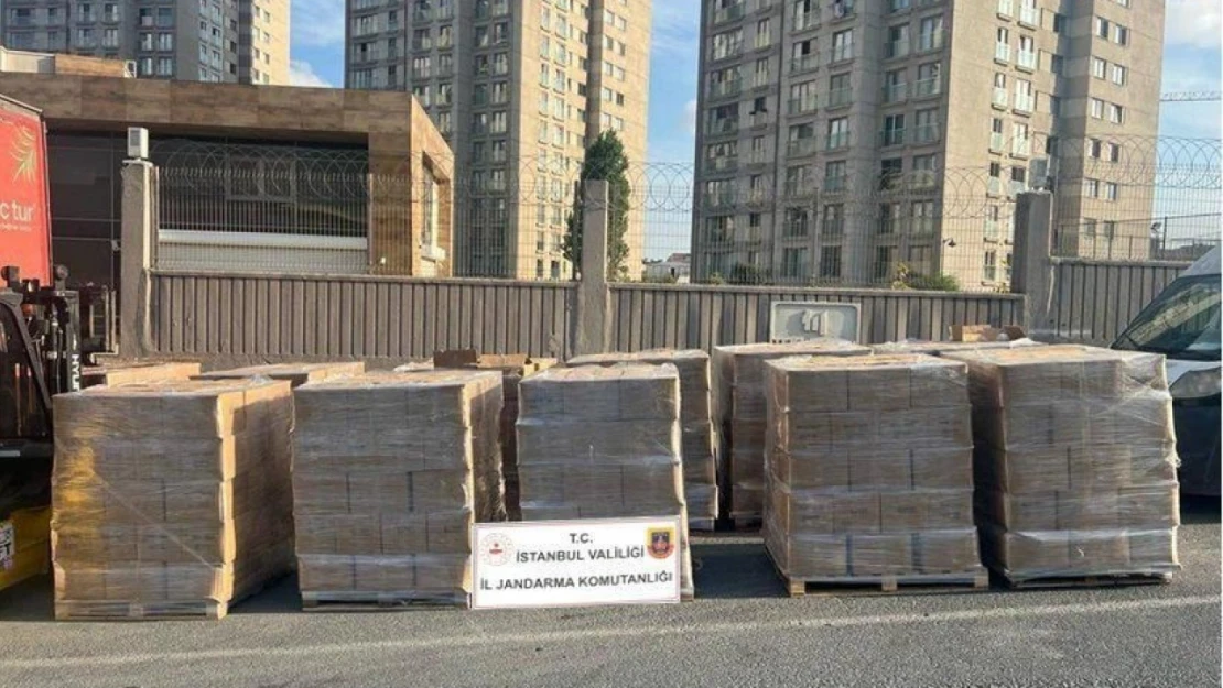 İstanbul'da bir tırda 15 ton etil alkol ele geçirildi