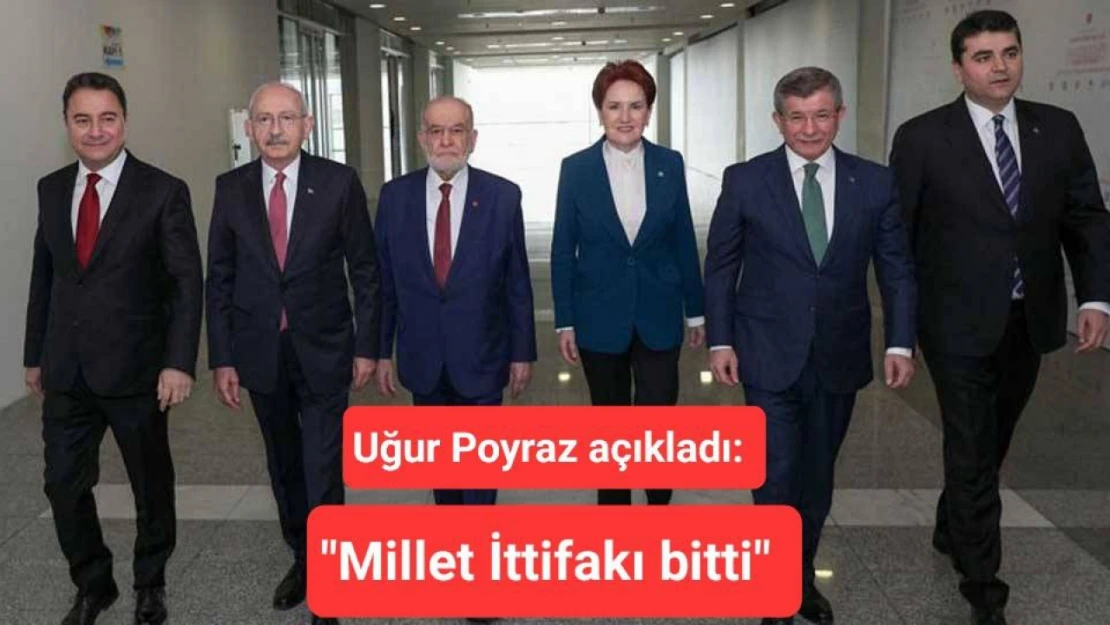 İYİ Partili Paçacı: '(Millet İttifakı) İttifakın devamı anlamında hiçbir şey kalmadı'