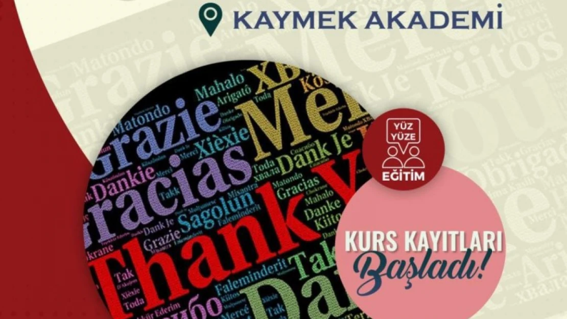 KAYMEK Akademi'de İspanyolca ve Fransızca Dil Kurs Kayıtları başladı