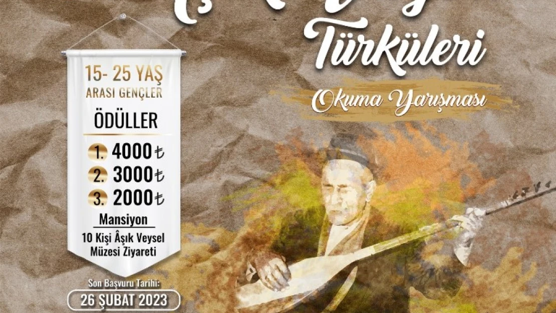 KAYMEK'ten Aşık Veysel Türkülerini Okuma Yarışması