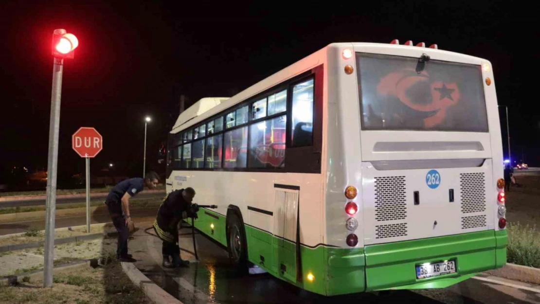 Kayseri'de halk otobüsünü kaçıran zihinsel engelli genç, ekipleri harekete geçirdi