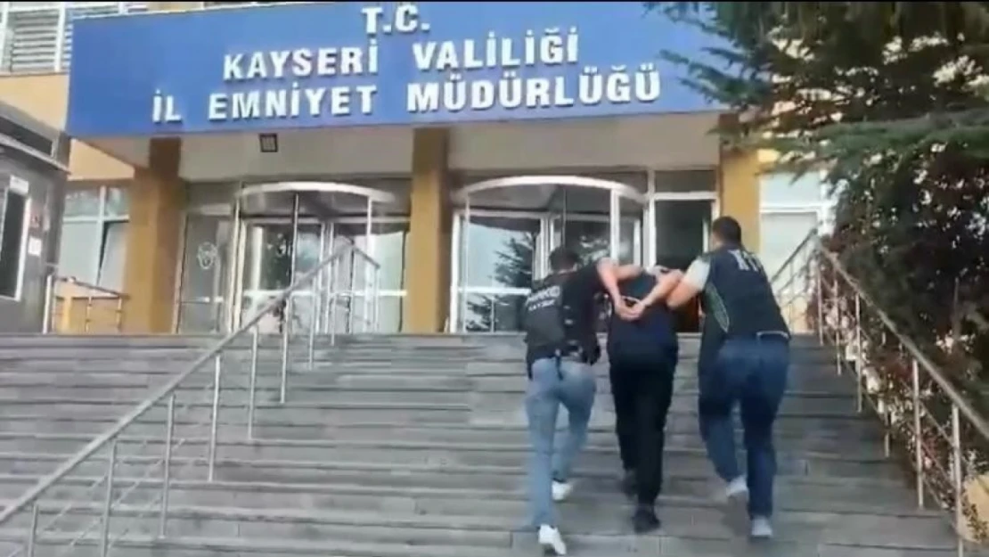 Kayseri'de kesinleşmiş hapis cezasıyla aranan 2 şahıs yakalandı