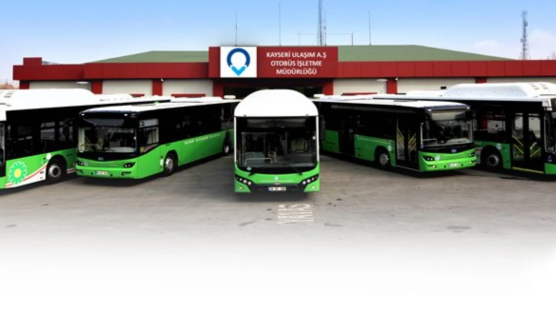 Kayseri'de toplu ulaşım ücretlerine zam yapıldı.