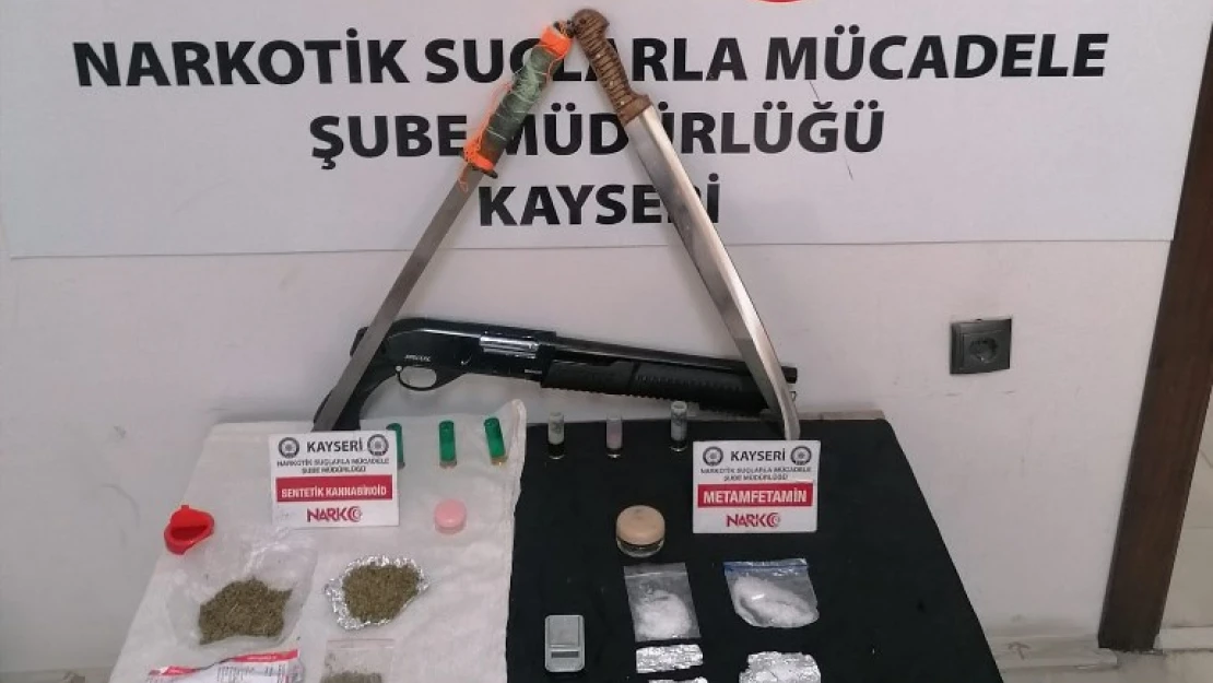 Kayseri'de uyuşturucu operasyonu