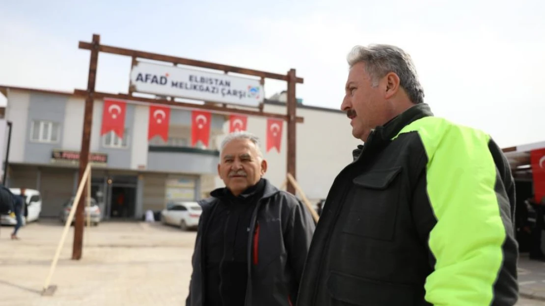 Kayseri'nin birlik ve beraberliği bu çarşıda da örnek oldu