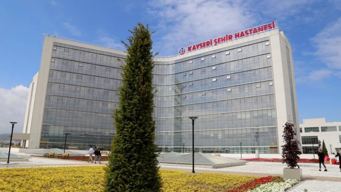 Kayseri Şehir Hastanesi'nde kent nüfusunun 2.5 katı hasta tedavi edildi