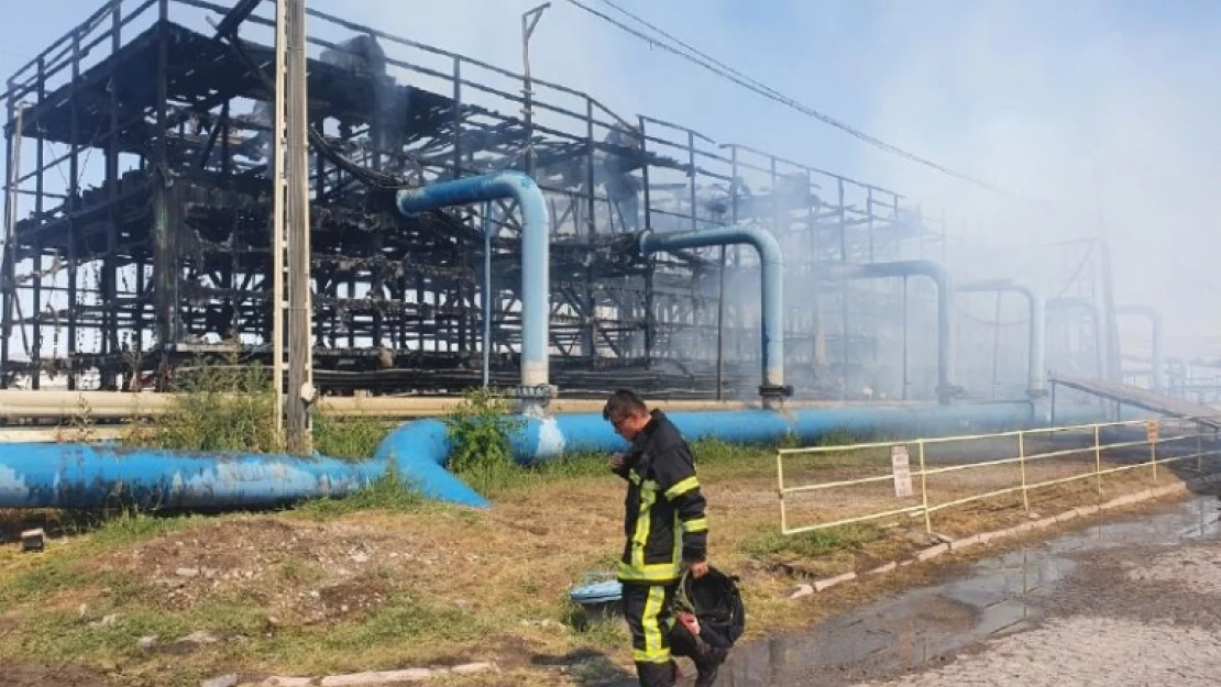 Kayseri Şeker Fabrikası'nda korkutan yangın