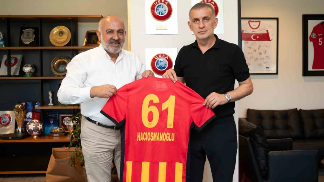 Kayserispor Başkanı Ali Çamlı'dan TFF'ye ziyaret