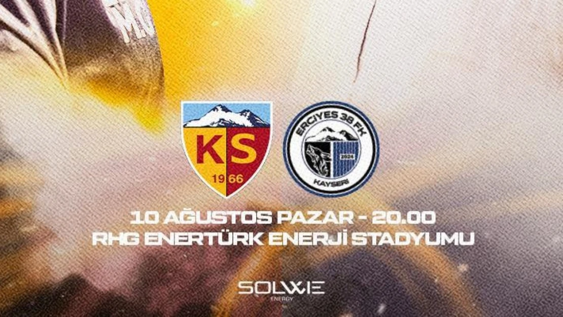 Kayserispor – Erciyes 38 FK Karşı Karşıya