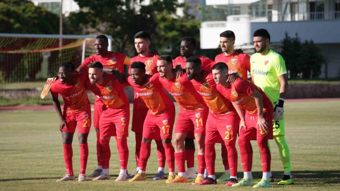 Kayserispor ikinci hazırlık maçına çıkıyor