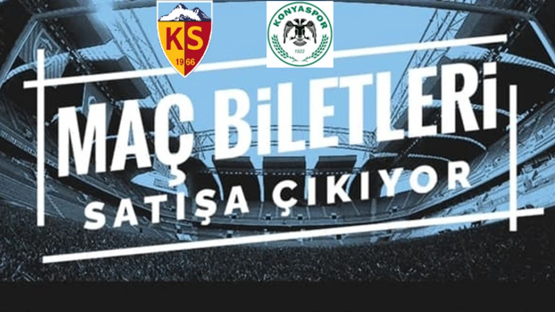 Kayserispor-Konyaspor maçı bilet fiyatları