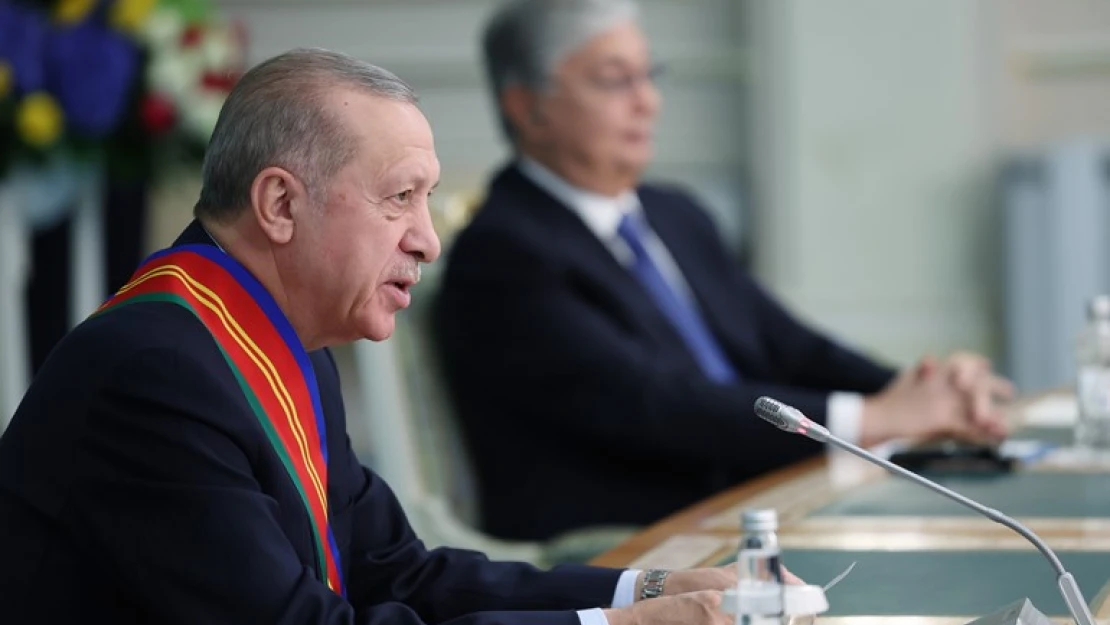 Kazakistan ile orta koridorun geliştirilmesi için çalışmalara devam edeceğiz