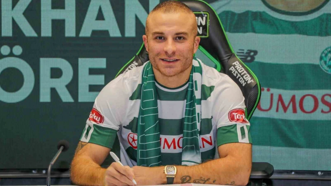 Konyaspor, Gökhan Töre ile resmi sözleşme imzaladı