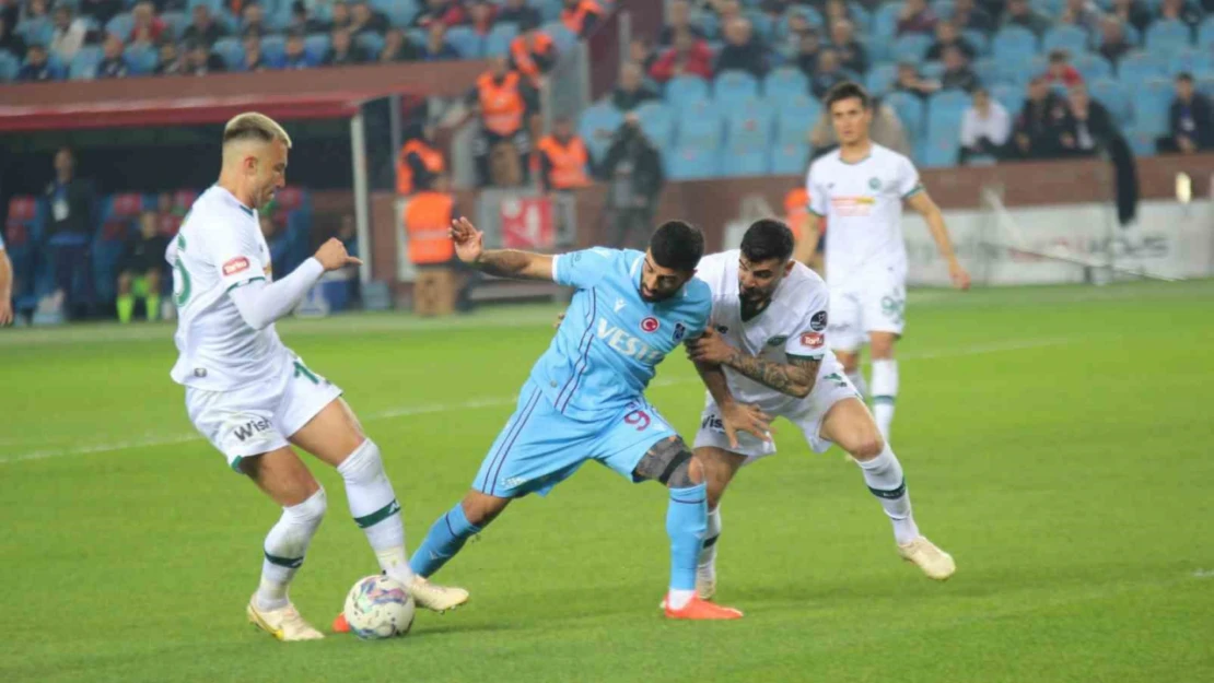 Konyaspor ile Trabzonspor 44. randevuda