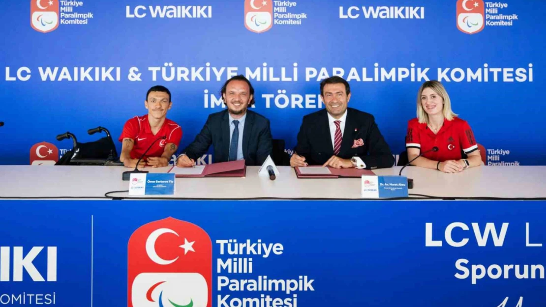 LC Waikiki, Türkiye Milli Paralimpik Komitesi'nin ana sponsoru oldu