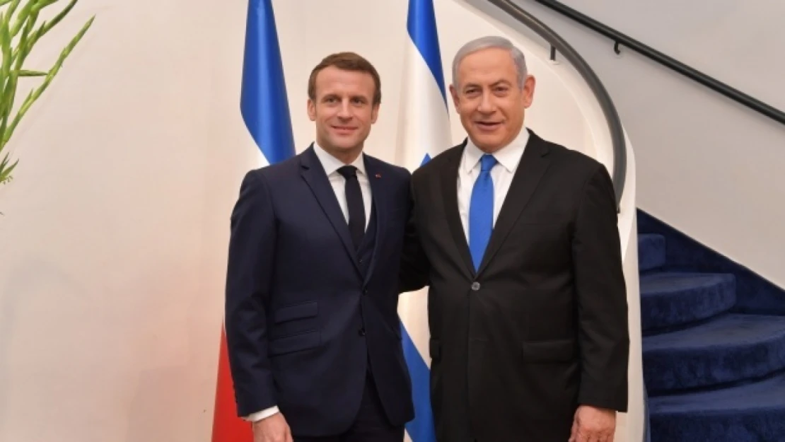Macron'dan Netanyahu'ya savaş suçu uyarısı