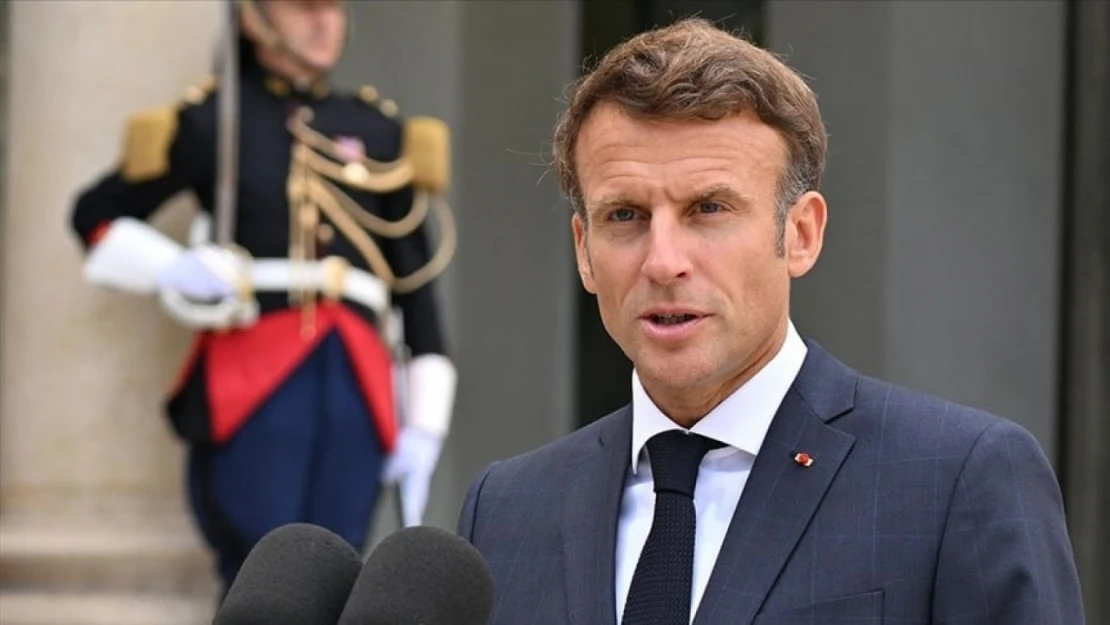 Macron: Eğer İsrail'in güvenliği Filistinlilerin hayatları pahasına sağlanırsa bölgede İsrail için kalıcı bir güvenlik olamaz